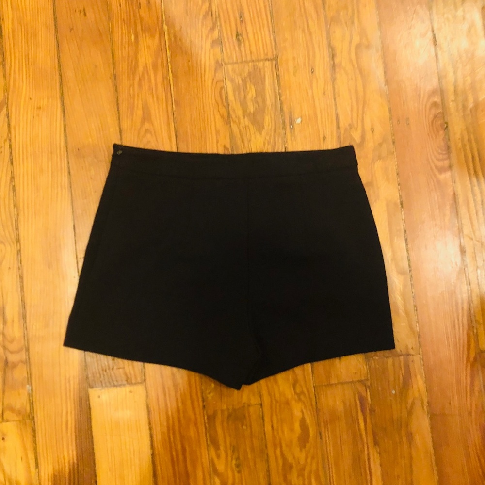 Black High Waisted Shorts